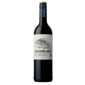 Vinho tinto seco Cabernet Sauv. 2020 Porcupine Ridge - 750ml