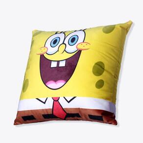 Almofada Bob Esponja Aveludada 40x40cm Oficial Licenciada