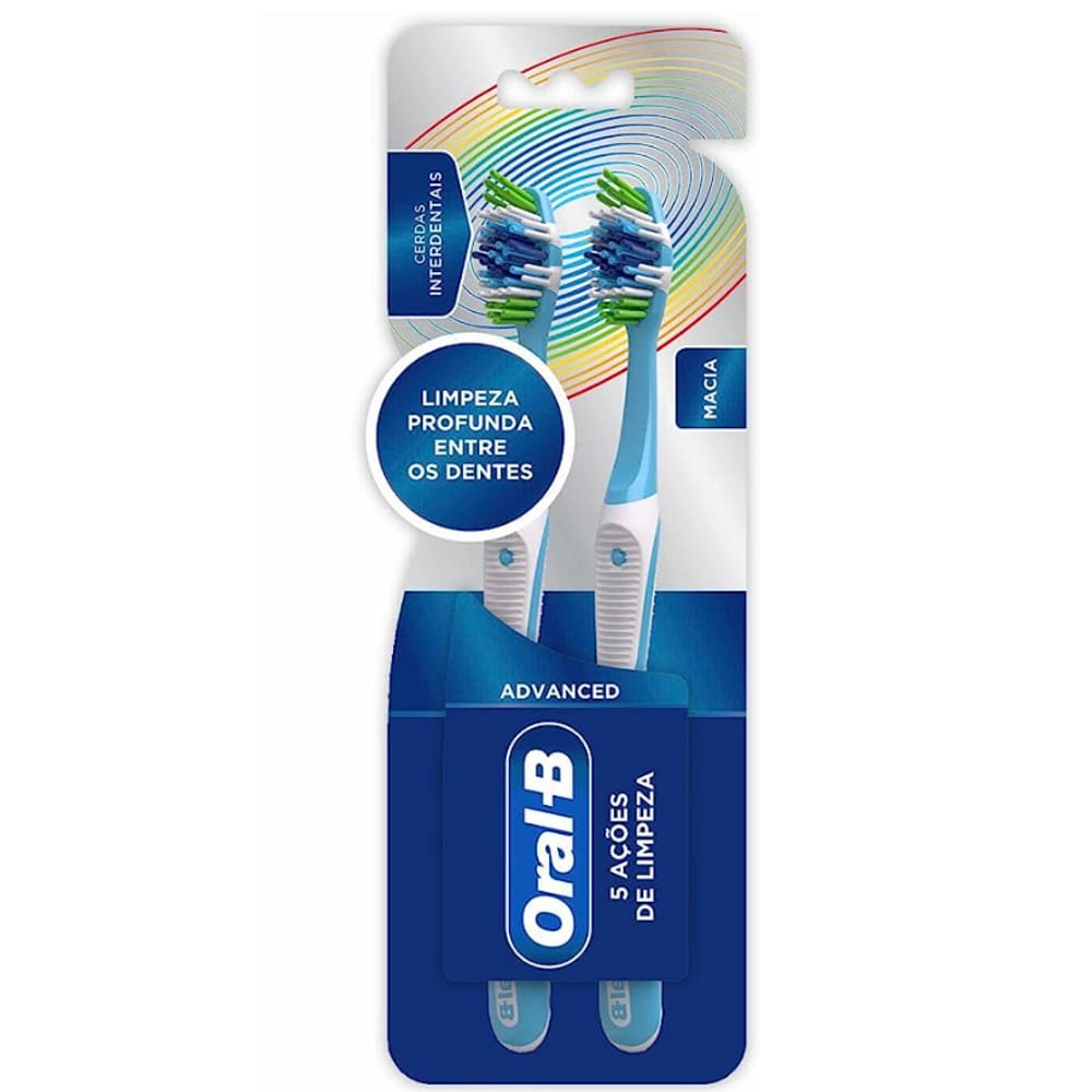 Escova Dental Oral-B Complete 5 Ações de Limpeza - 2 Unidades