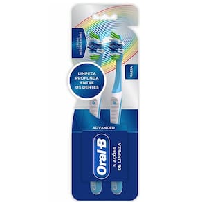 Escova Dental Oral-B Complete 5 Ações de Limpeza - 2 Unidades