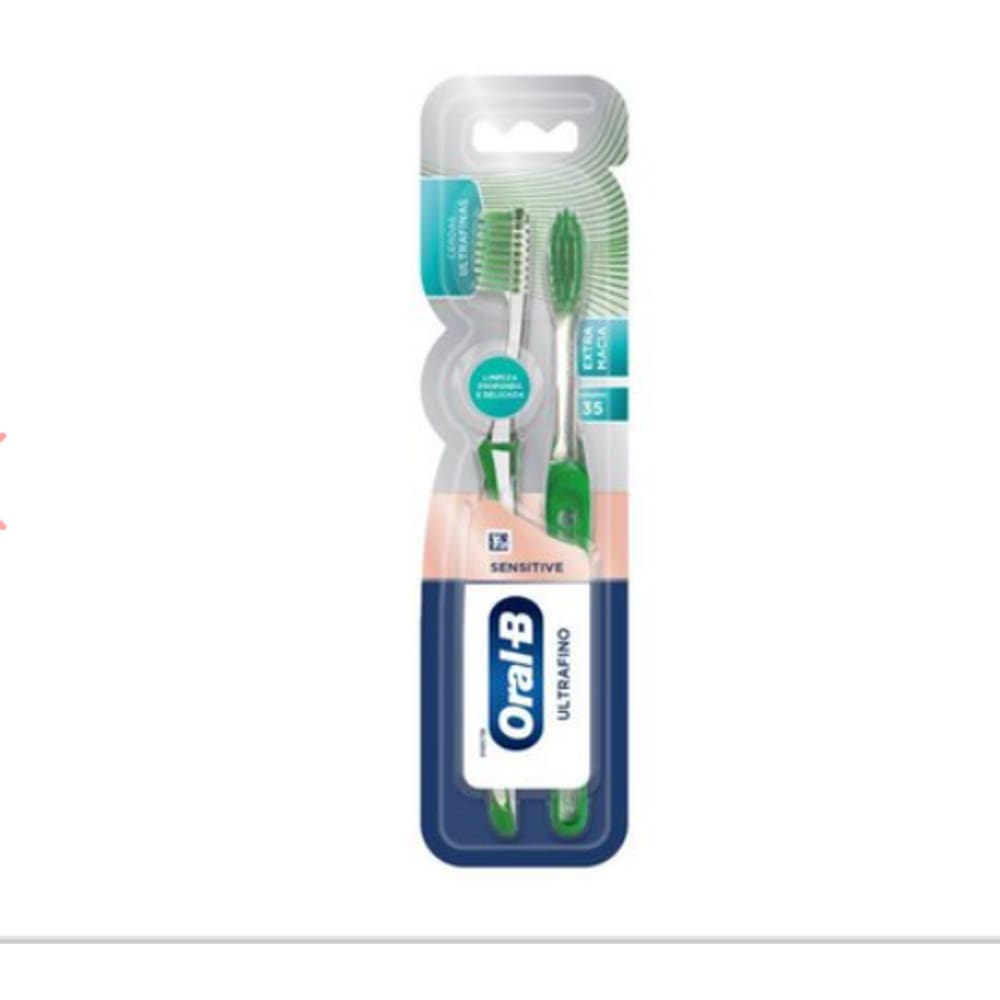 Escova Dental Oral-B Ultrafino c/2