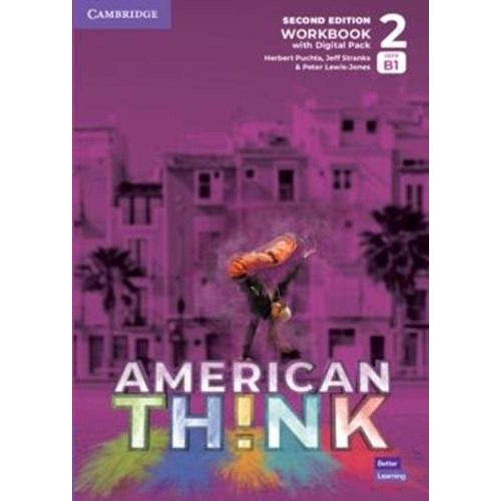 American Think 2 - Workbook With Digital Pack | Casas Bahia