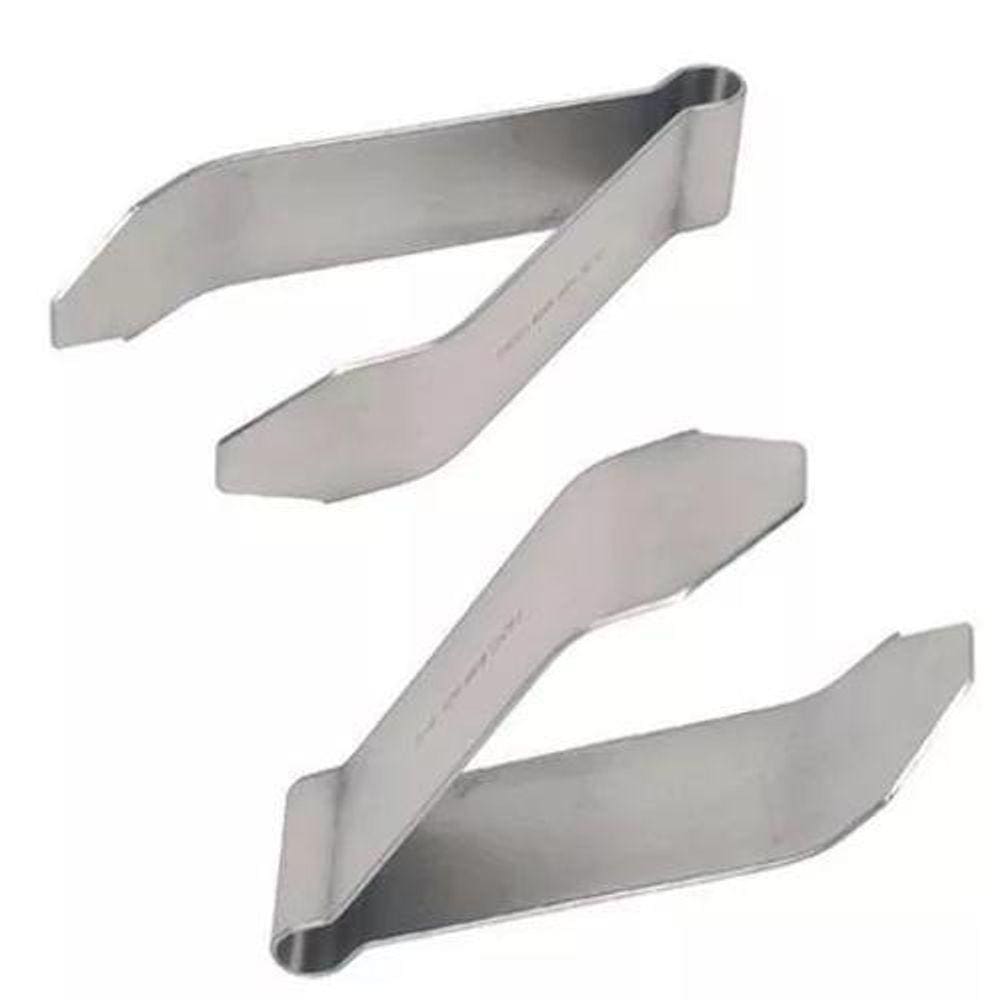 2 Pinças Gourmet Para Limpar E Remover Espinhas De Peixe