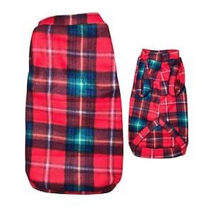 Roupa Para Cães - Suéter Para O Inverno Vermelha G