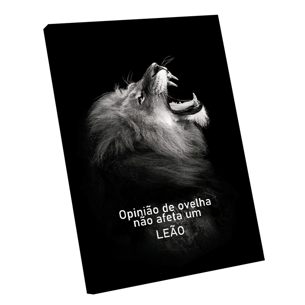 QUADRO DECORATIVO OPINIÃO DE OVELHA Grande 118x78
