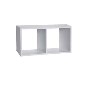 Nicho Duplo 40x20x20 Branco Em Mdf [f031]