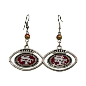 Brinco San Francisco 49Ers Nfl Com Pingente Metálico