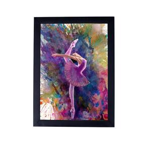 quadro poster c moldura beleza ballet Balé dança P8380