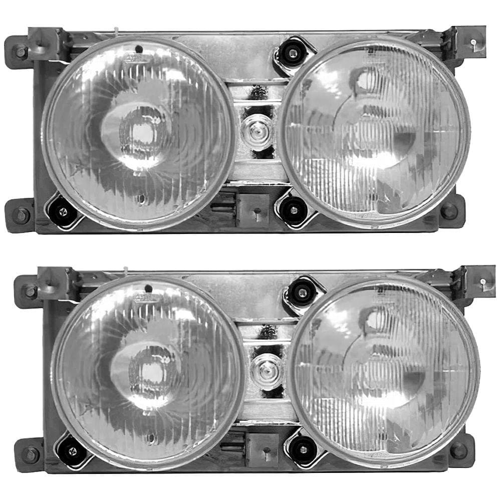 Par Farol Duplo Mercedes L1620 2638 1938 Com Suporte Orgus