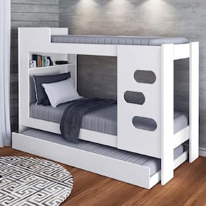 Treliche Floripa P/ Colchão 0,88M Branco