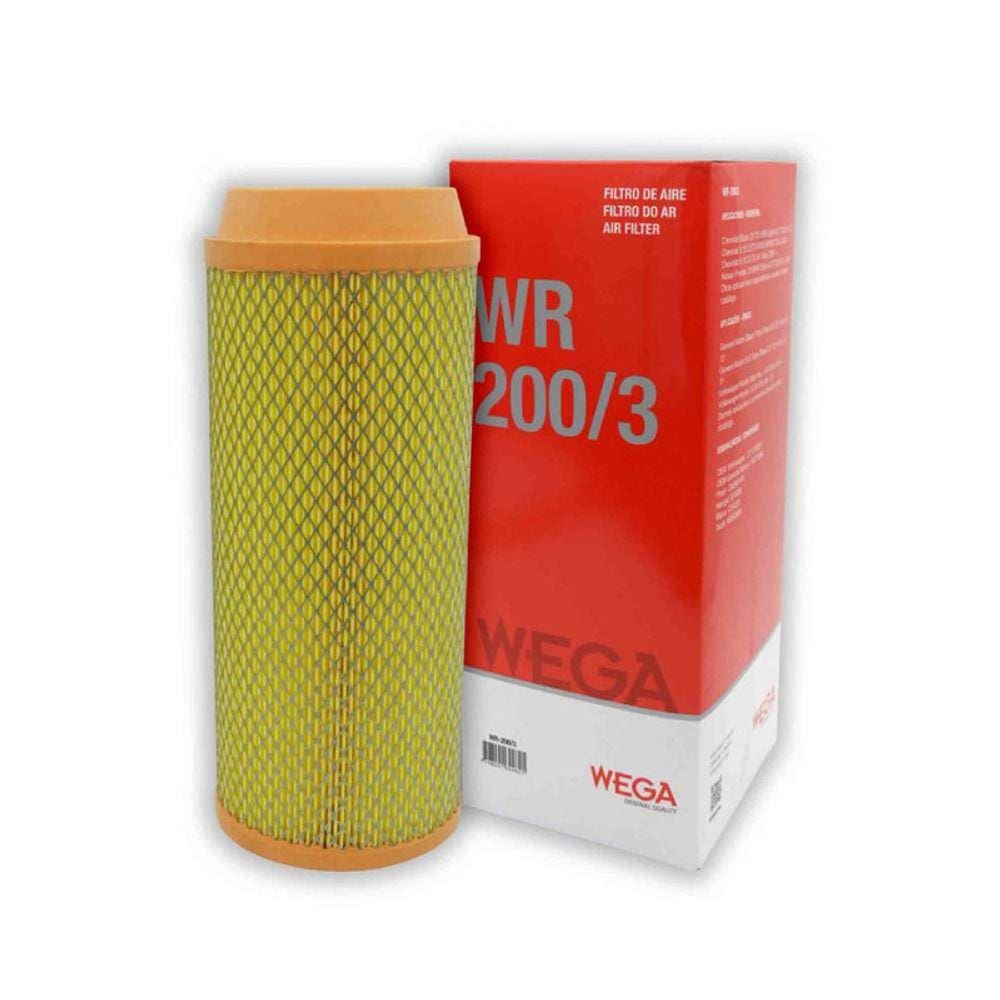 Filtro Ar S10 1998/2011 Kombi 1.4 Flex 2005 Wr200/3