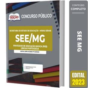 Apostila Concurso See Mg -  Peb  - Língua Portuguesa