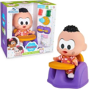 Boneco Cascao Hora da Papinha Turma da Monica Adijomar 445