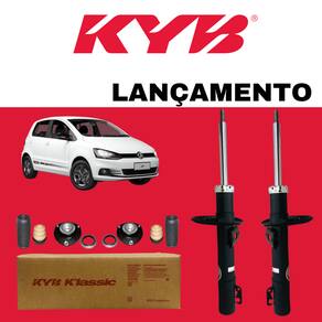 Par Amortecedor Klassic Kayaba Dianteiro + Kit Batente Volkswagen Fox 2003 A 2021