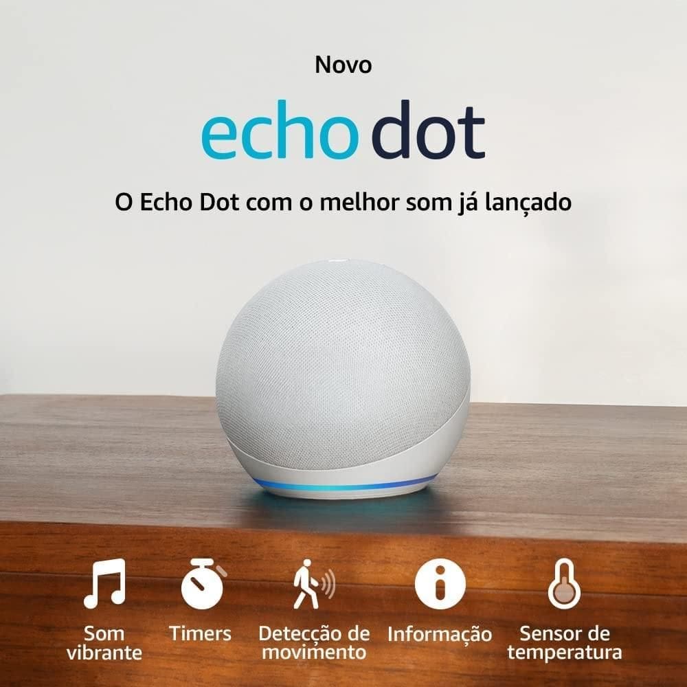 Echo Dot 5ª geração, Smart speaker | Casas Bahia