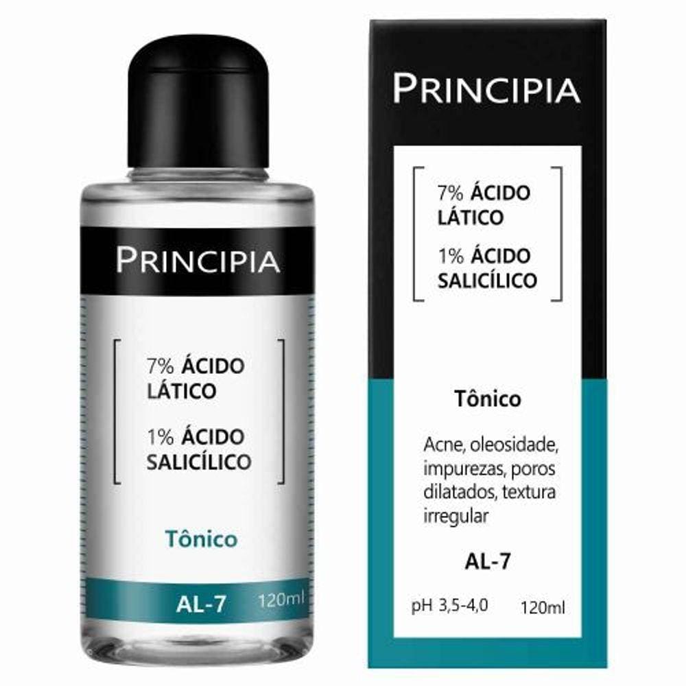Principia Tônico Renovador Facial AL-7 com 120ml