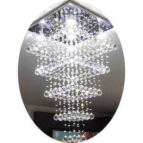 Luminária De Cristal K9 Moderna Para Sala De Estar Belissima