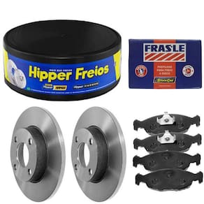 Kit Pastilha Disco Diant Ventilado Prisma 1.0 1.4 16 a 19
