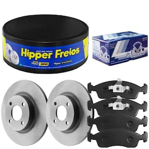 Kit Pastilha Disco Dianteiro Sólido Fiat Argo 1.0 6V 17 a 23