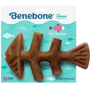 Brinquedo Benebone Fishbone Mordedor Para Cães Extra Grande