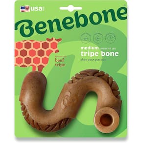 Brinquedo Benebone Tripe Bone Osso de Nylon para Cachorro Grande