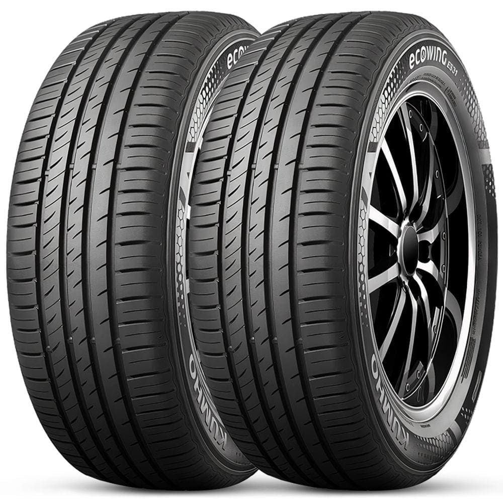 Kit 2 Pneu Aro 16 205/55r16 Kumho 91H TL Kumho Es31
