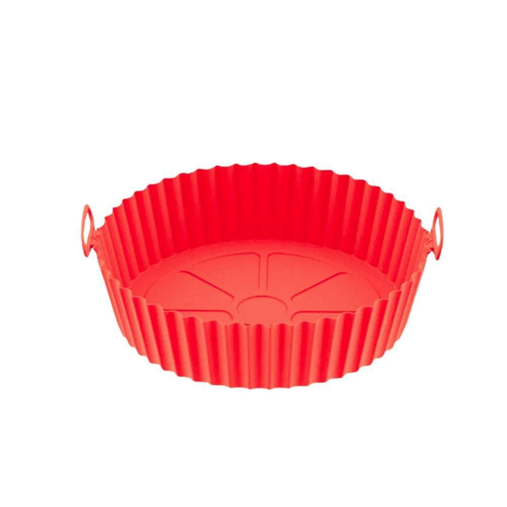 Forro Air Fryer De Silicone Reutilizável Antiaderente