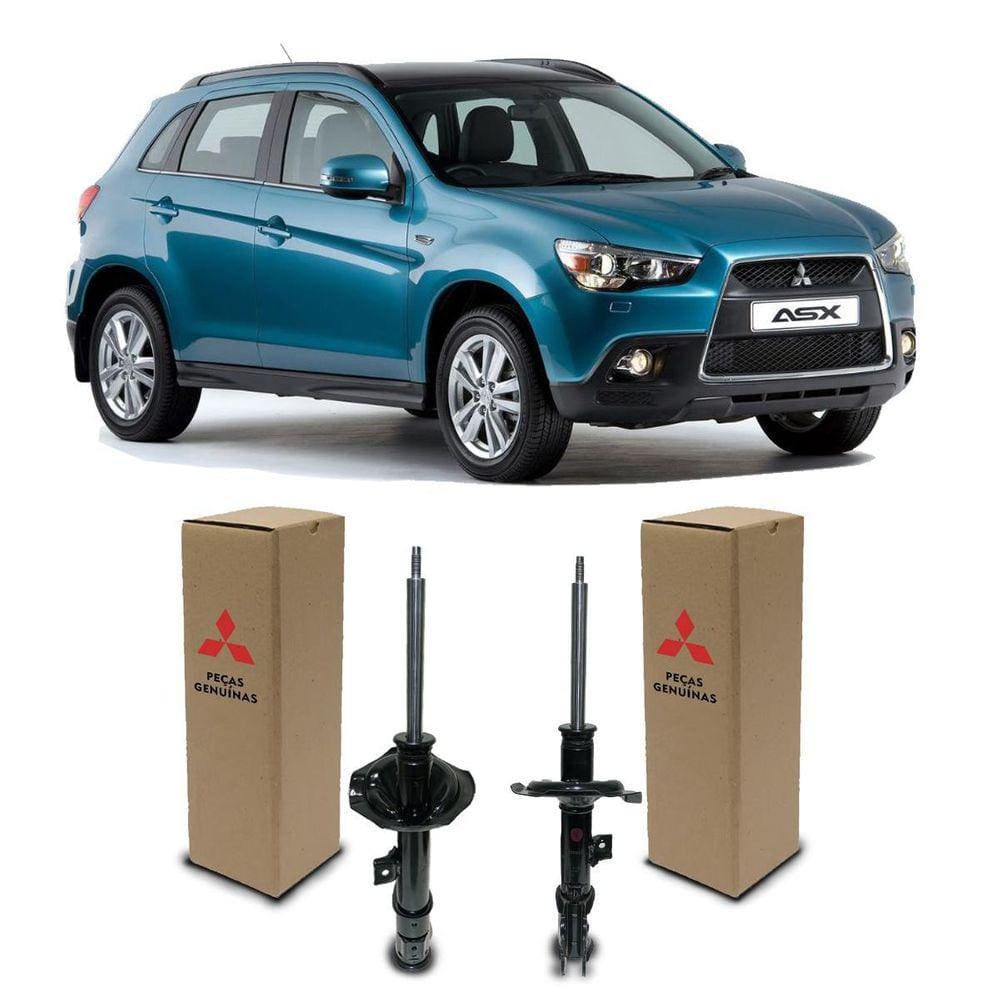 2 Amortecedor  Dianteiro Mitsubishi Asx 12