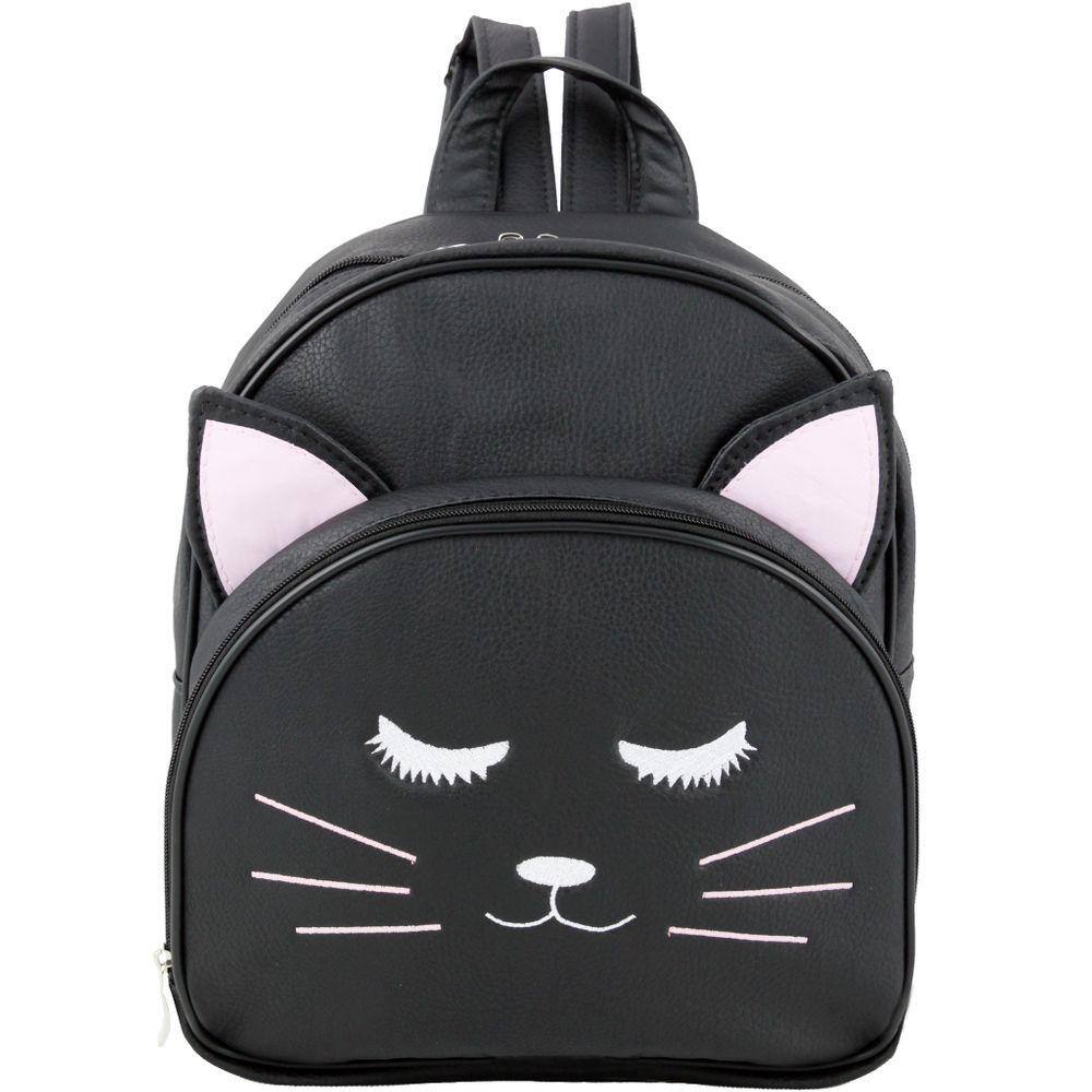 Mochila Feminina Gatinho Moow Com Orelhinhas