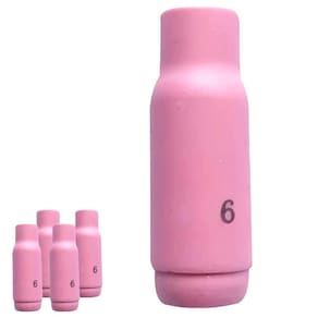 Bocal Cerâmico N° 6 Tocha TIG 5 Unidades TE432 OXIMIG