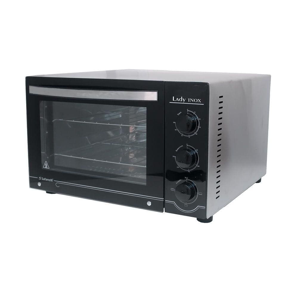 Forno Elétrico Safanelli 45 Litros Lady Com Migalheiro Inox FLP127 – 127 Volts