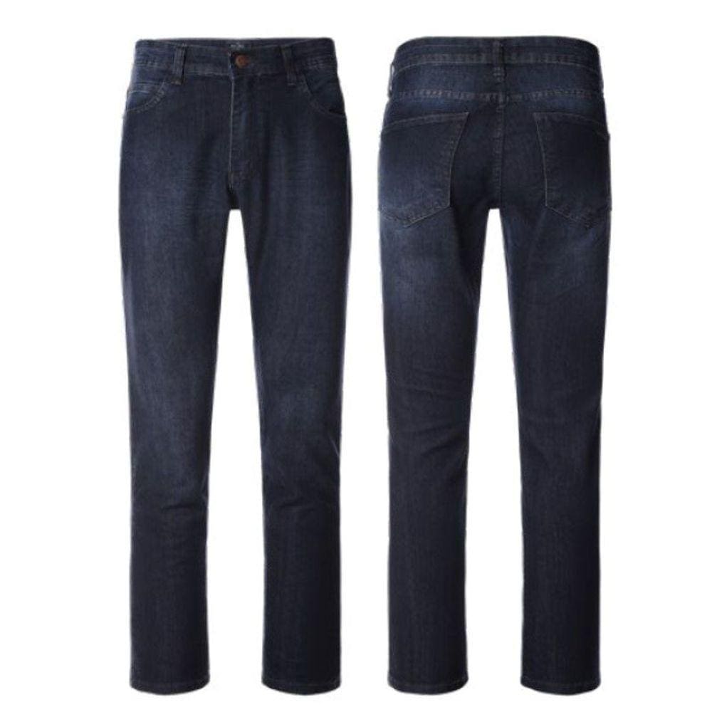 Calça jeans slim fit com elastano Vilejack