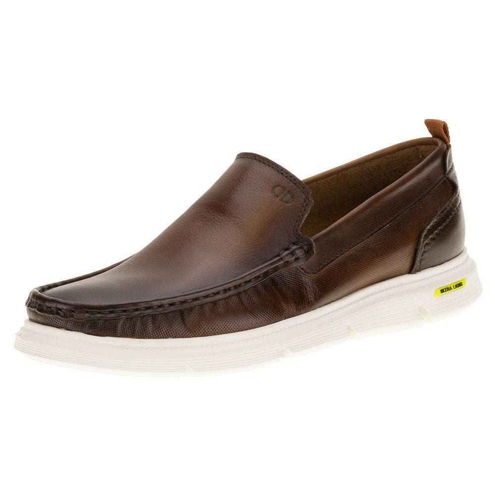 Mocassim walkabout bico shops redondo masculino