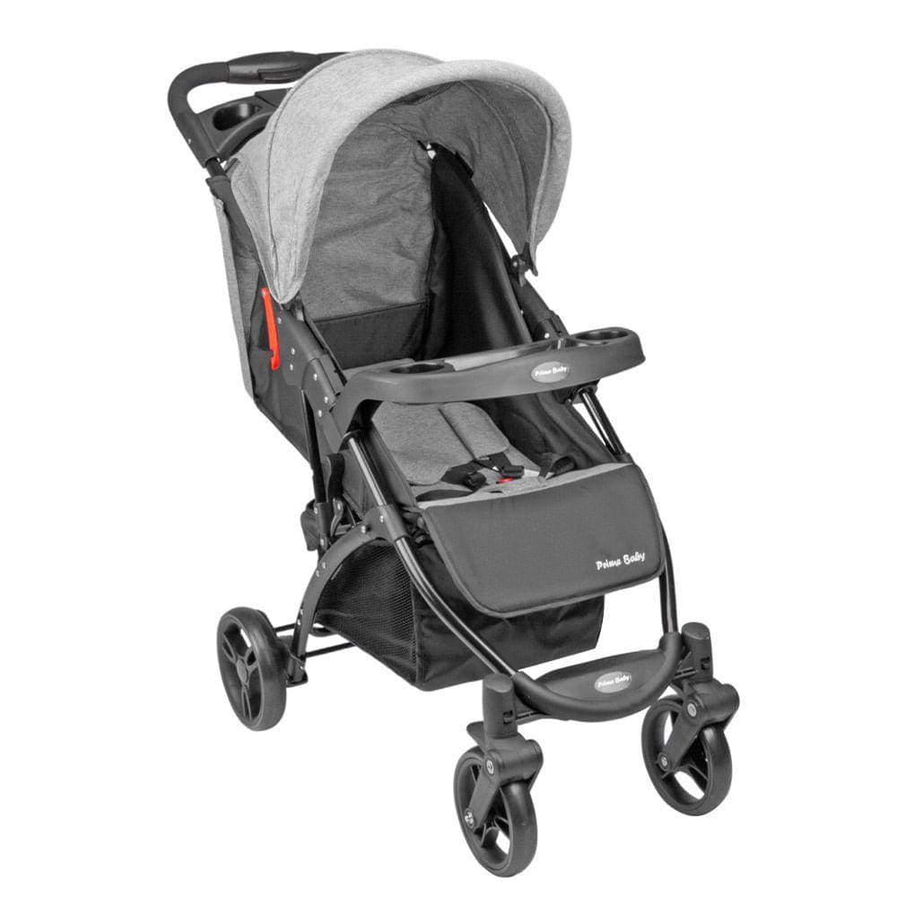 Carrinho de Bebe Prime Baby Concord Max Cinza