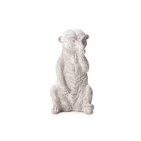 Escultura Decorativa Suricato em Cimento 20cm 15500 Mart
