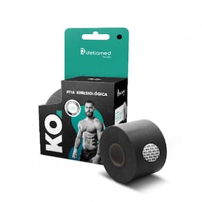 Kit Bandagem Elástica Adesiva Kinesiológica 4 Unidade