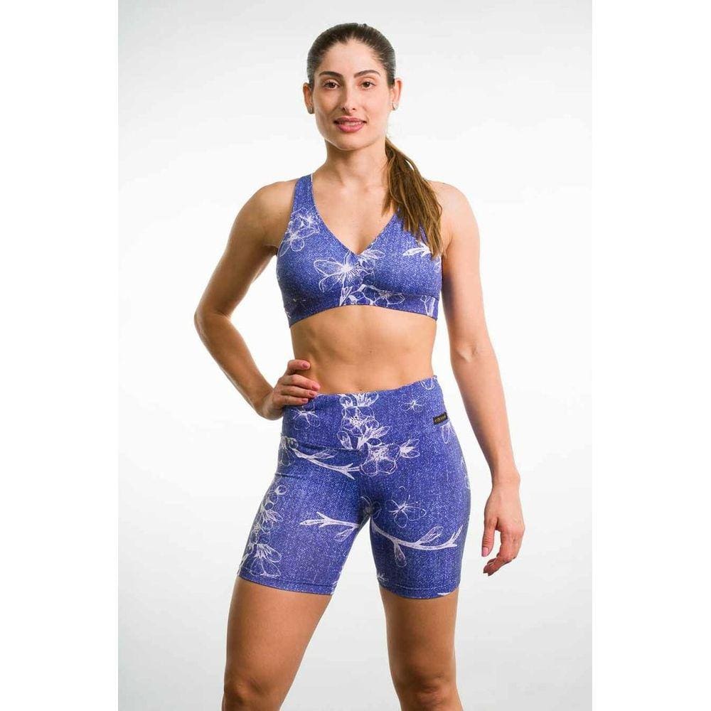 Bermuda Fitness Feminina Estampada AF Up