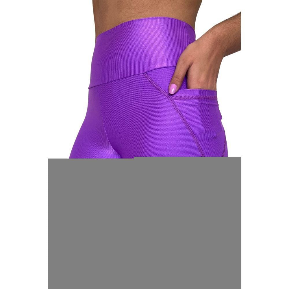Bermuda Fitness Feminina Violeta Madonna