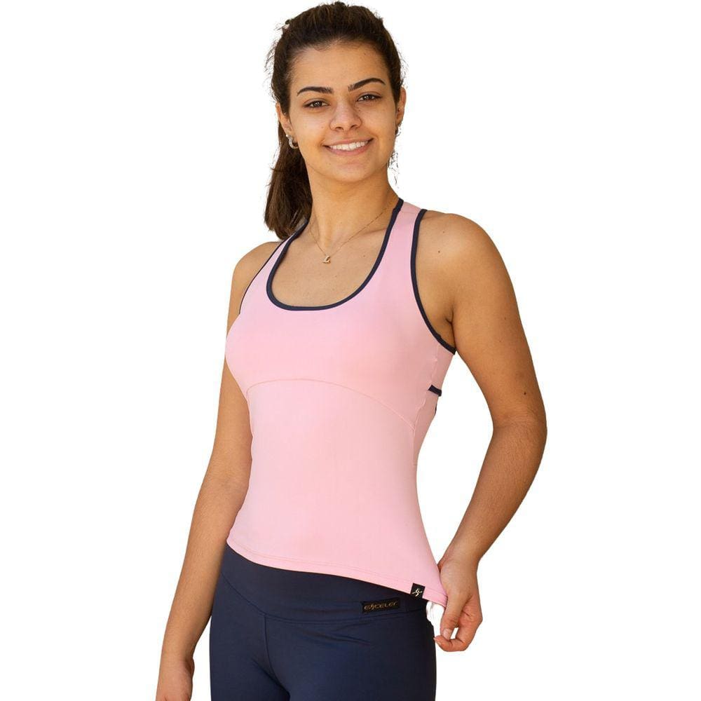 Regata Feminina Fitness Rosa Isa