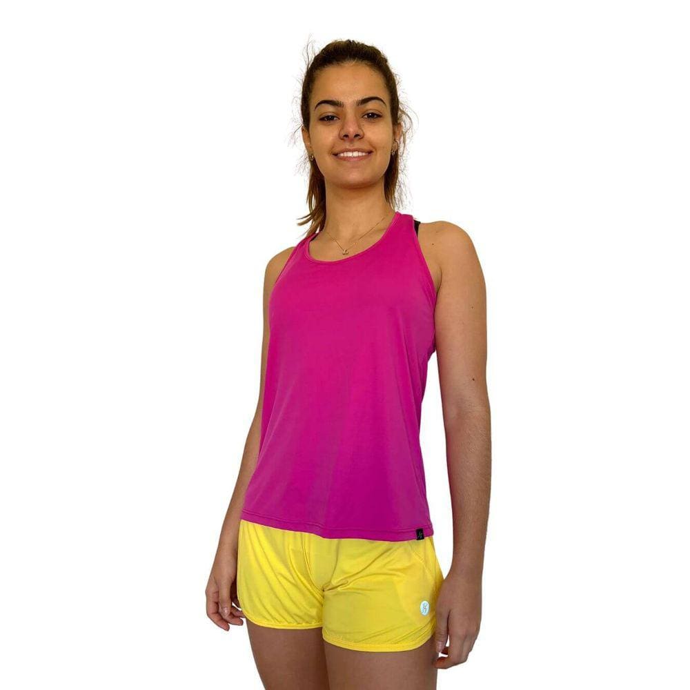Regata Feminina Fitness Pink Classic