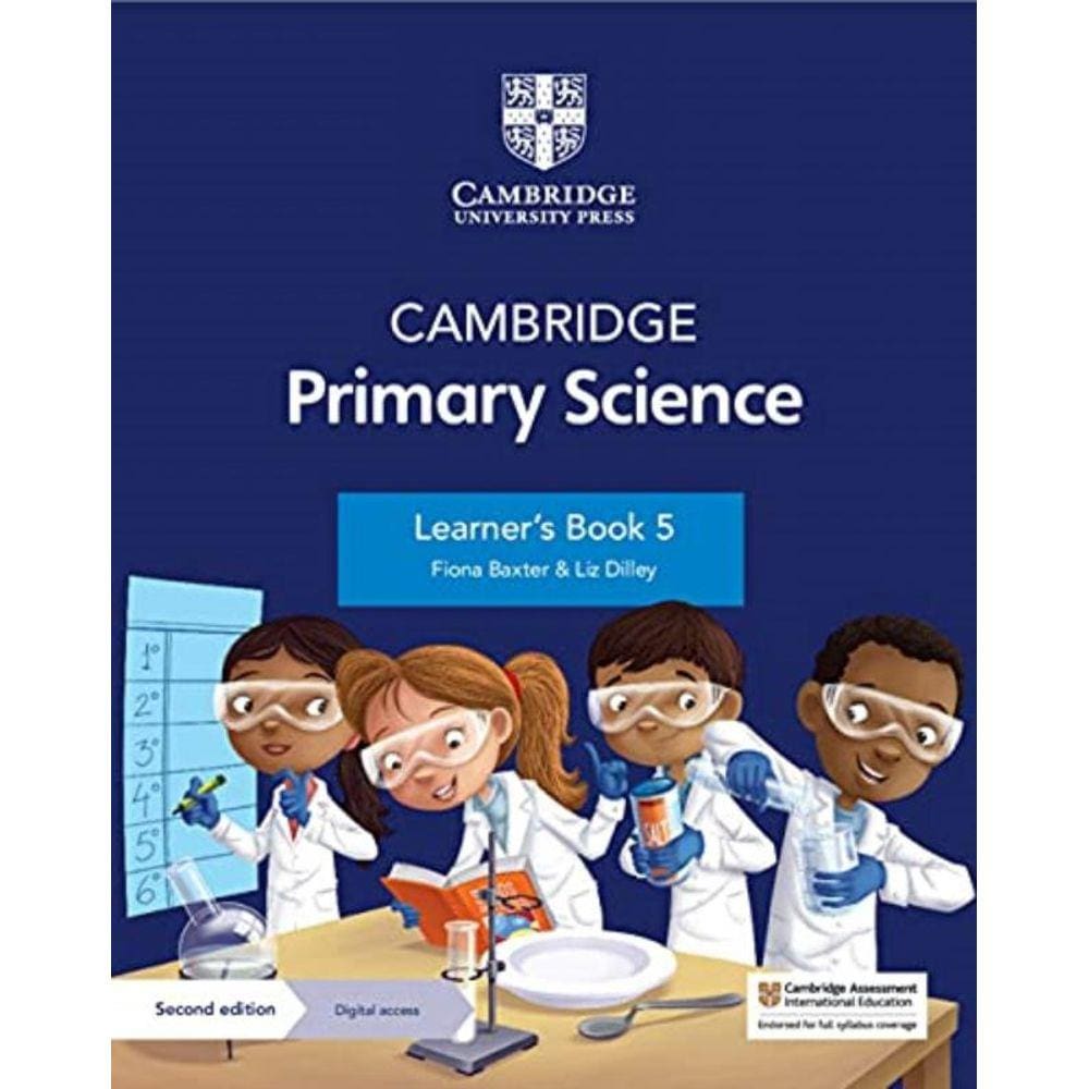 Cambridge Primary Science Learners Book 5 With Digital Access 1 Year 2Ed