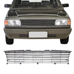 Grade Dianteira Radiador Gol Voyage Parati Saveiro 1991 A 1996 Cinza Tuning Sport