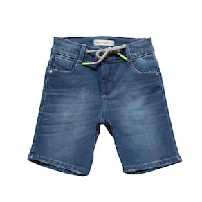 Bermuda Jeans Jeito De Criança Com Cordão Ref: 5290 04/10