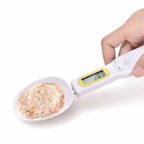 Colher Balança Digital Medidora Lcd Portatil Dosadora Precisao Cozinha Nutricionista Alimento Raçao Graos