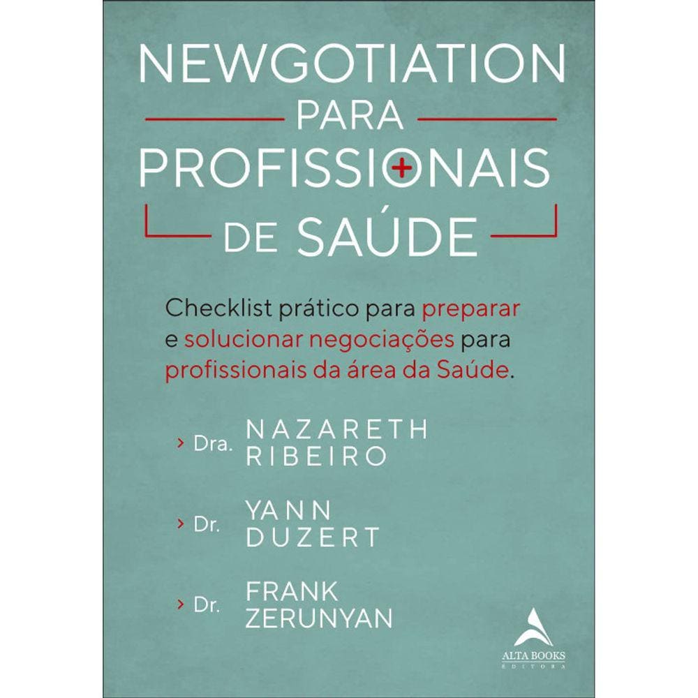 Newgotiation Para Profissionais De Saúde