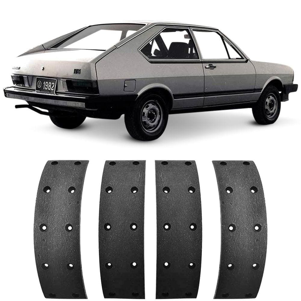 Lona Freio Volkswagen Gol G1 Passat Traseira Fras-le VW/273