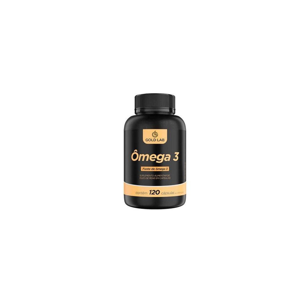 Ômega 3 C/120 Cápsulas - Gold Lab