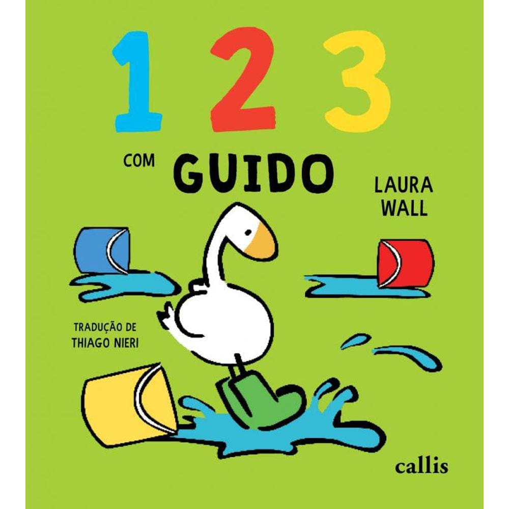 1 2 3 com Guido: Capa Almofadada