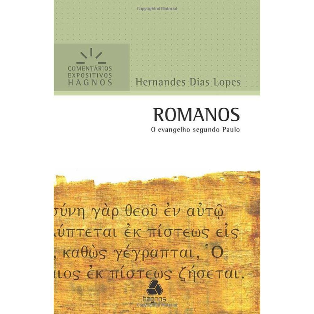 Romanos - Comentários Expositivos Hagnos