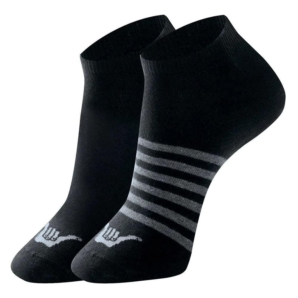 Kit 2 Pares Meia Sapatilha Hang Loose